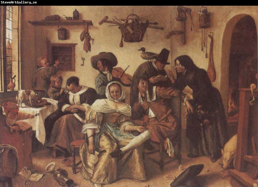 Jan Steen Beware of Luxury